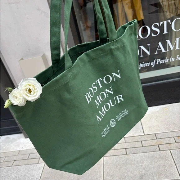 Sezane Tote Bag Boston Edition - Picture 2 of 2
